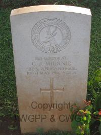 Dar Es Salaam War Cemetery - Miennie, C J